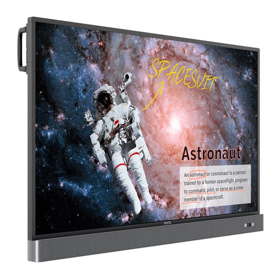 BenQ RM5502K Manual Del Usuario
