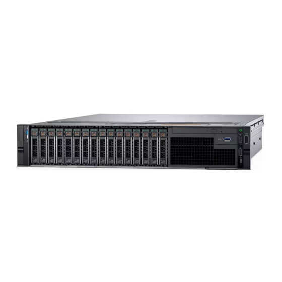 Dell EMC PowerEdge R740 Especificaciones Técnicas
