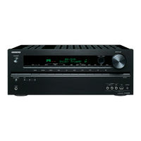 Onkyo TX-NR509 Manual De Instrucciones