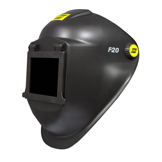 ESAB F20 Instrucciones De Uso