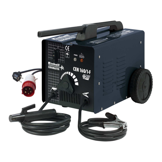 EINHELL CEN 160/1F Manual Del Usuario