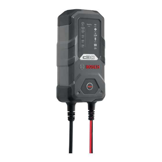 Bosch C30 Manual De Instrucciones