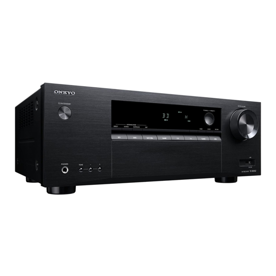 Onkyo TX-SR252 Guia De Inicio Rapido