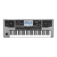 Korg PA900 Guía Rápida