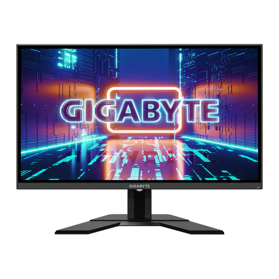 Gigabyte G27Q Guía De Usuario