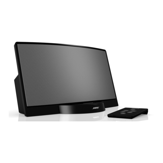 Bose SOUNDDOCK Guía De Usario