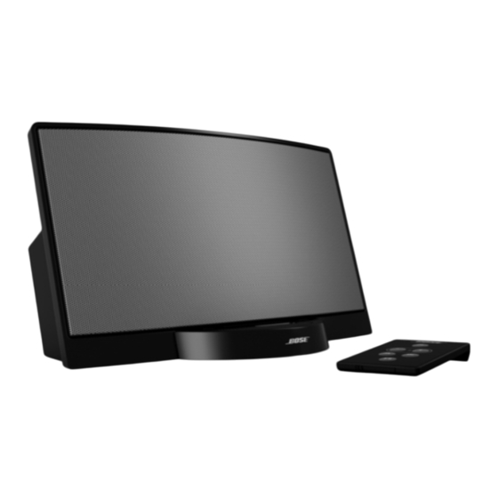 Bose SoundDock Guía De Usuario