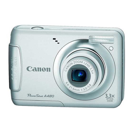 Canon Powershot A480 Guia Del Usuario