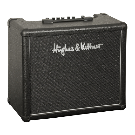 Hughes & Kettner Edition Tube 25th Anniversary Manuales