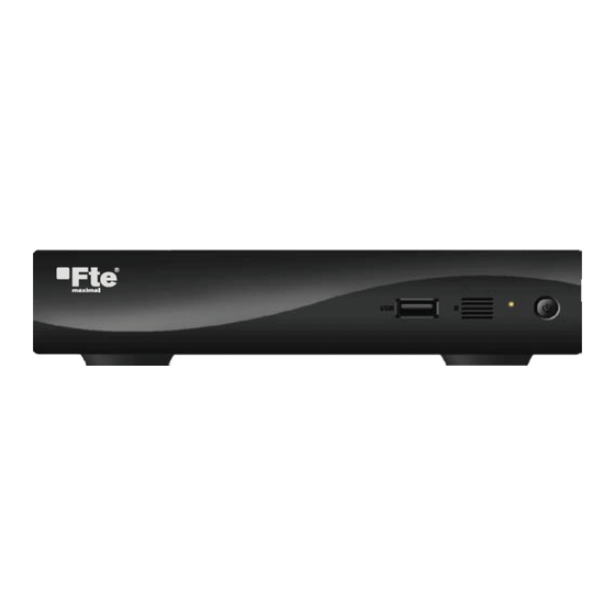 FTE Maximal MAX T90 Manual Del Usuario