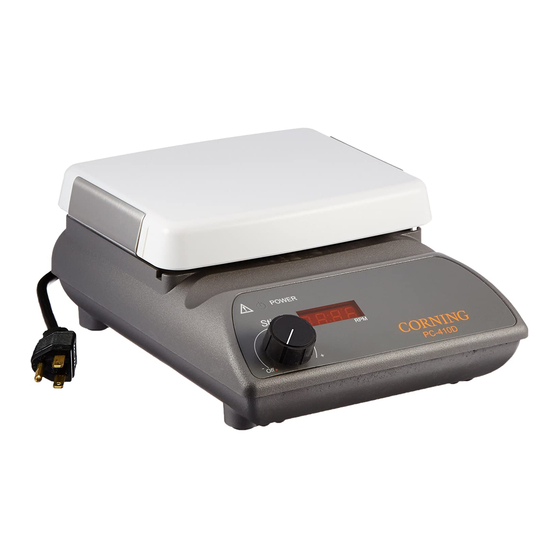 CORNING PC-400D Manual De Instrucciones