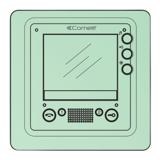 Comelit 8472S Manual Tecnico