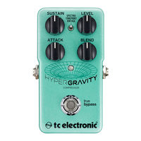 TC Electronic HyperGravity Manual Del Usuario