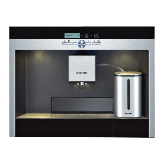 Siemens TK76K573 Instrucciones De Uso