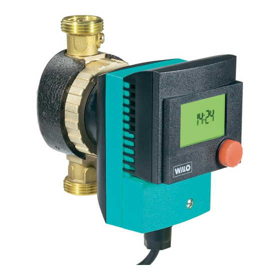 Wilo Star-Z 15 TT Instrucciones De Instalación Y Funcionamiento