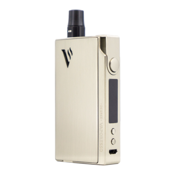 Vaporesso Degree Kit Manual Del Usuario