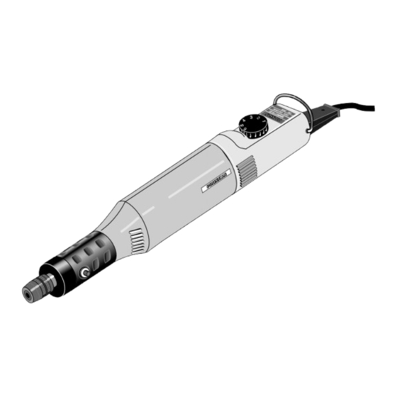 Proxxon MICROMOT 50/E Manual De Instrucciones