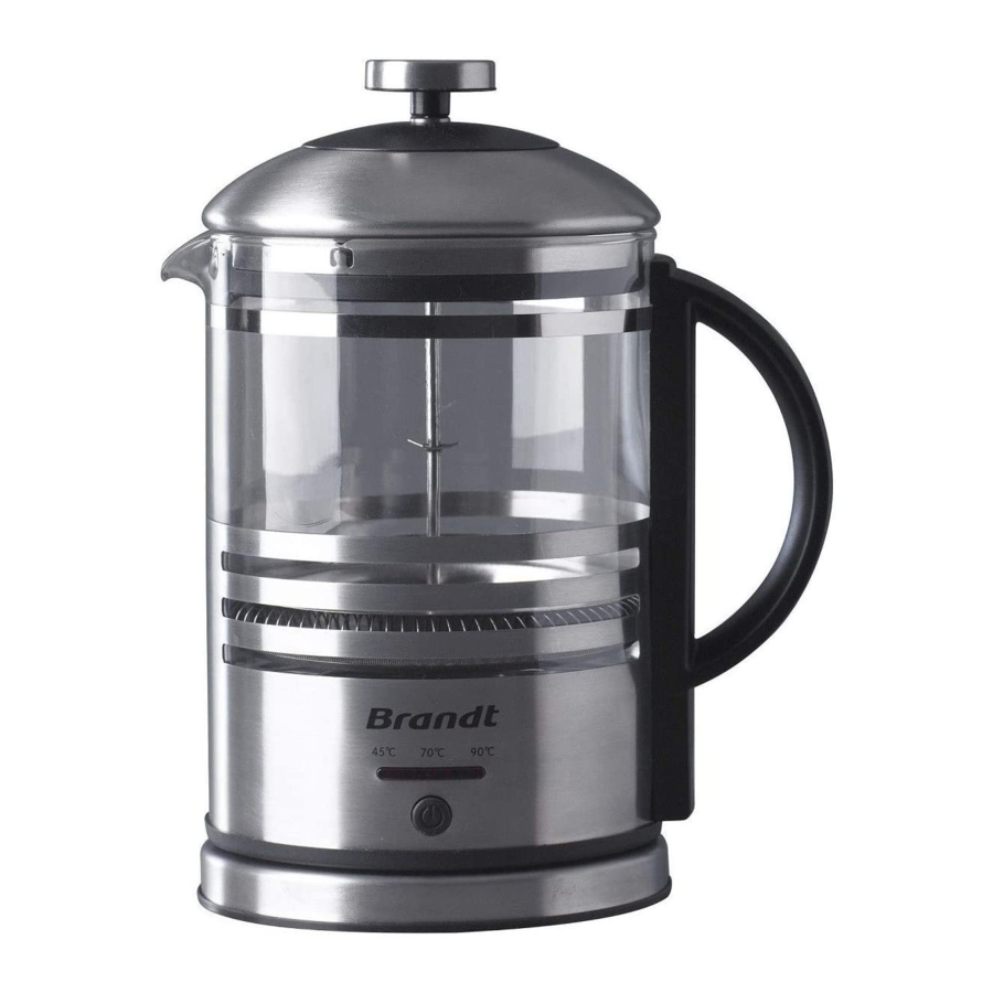 Brandt CAF100PX Manual De Instrucciones