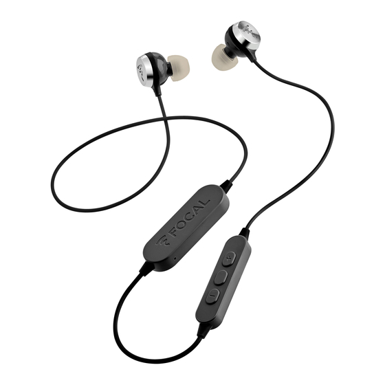 Focal SPHEAR WIRELESS Inicio Rápido