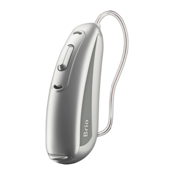 Phonak Brio 3 R-C Instrucciones De Uso