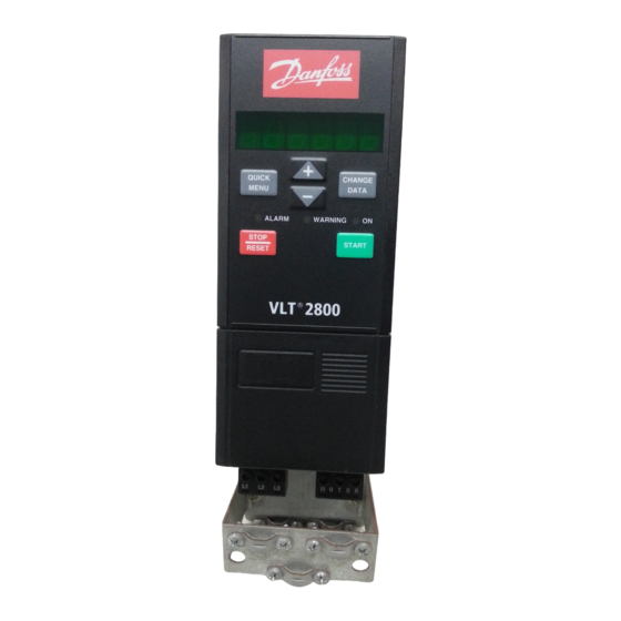 Danfoss VLT 2800 Guía Rápida