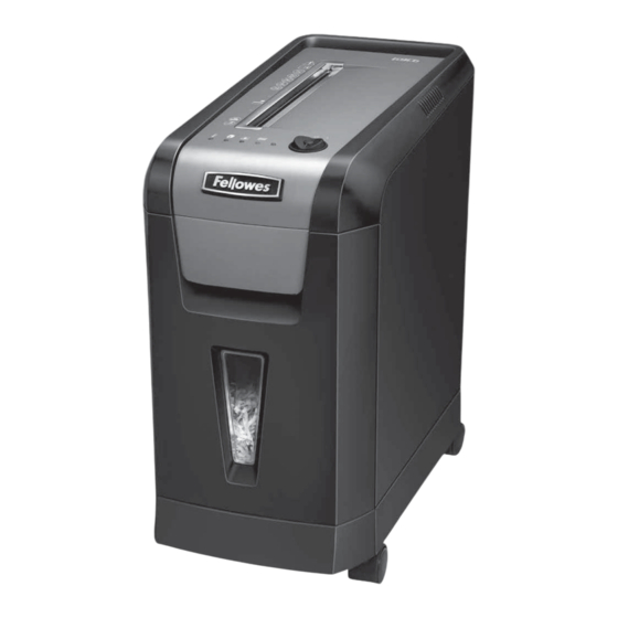 Fellowes POWERSHRED 69Cb Manual De Instrucciones
