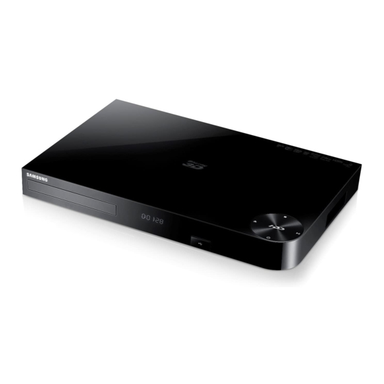 Samsung BD-F8500 Manual De Utilización