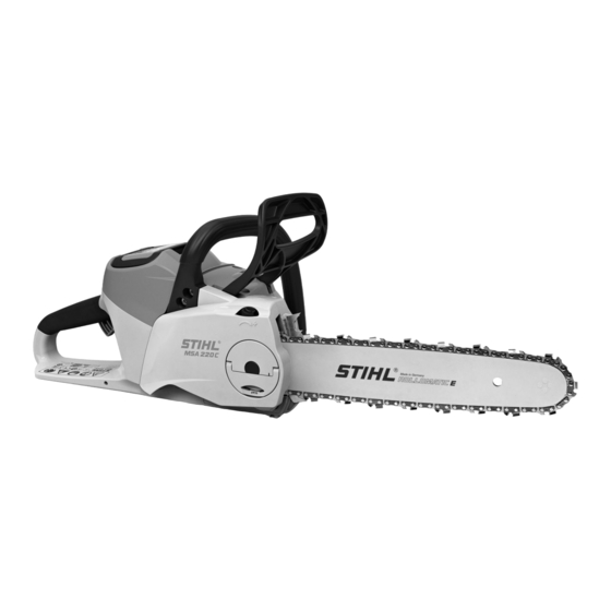 Stihl MSA 220 C Manual De Instrucciones