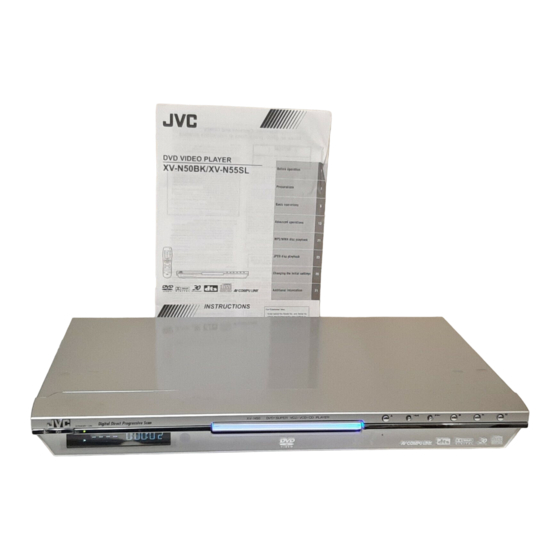JVC RX-ES1SL Manual De Instrucctiones