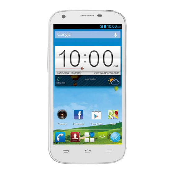 ZTE Blade Q Maxi Manual De Usuario