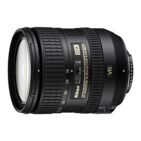 Nikon AF-S DX NIKKOR 16-85mm f/3.5-5.6G ED VR Manual Del Usuario