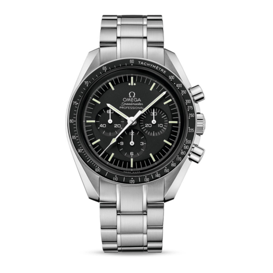 Omega SPEEDMASTER Guia De Inicio Rapido