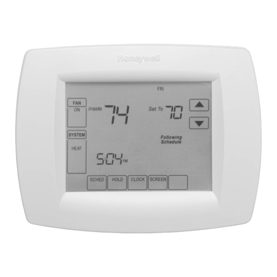 Honeywell VisionPRO 8000 Manual De Uso