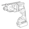 Martillos Rotativos Makita DHR182 Manual De Instrucciones