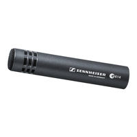 Sennheiser e 614 Instrucciones Para El Uso