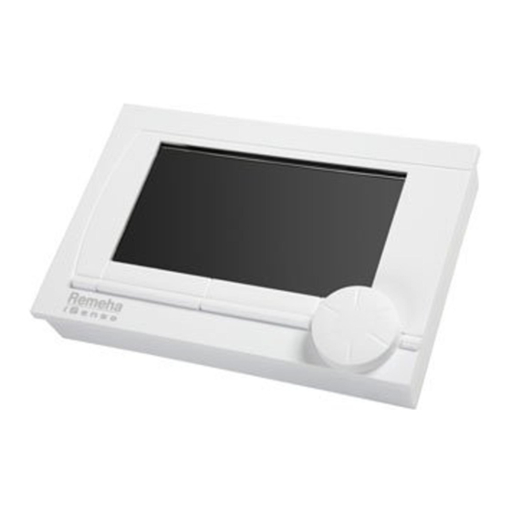 REMEHA iSense Manual De Instalación Y Servicio