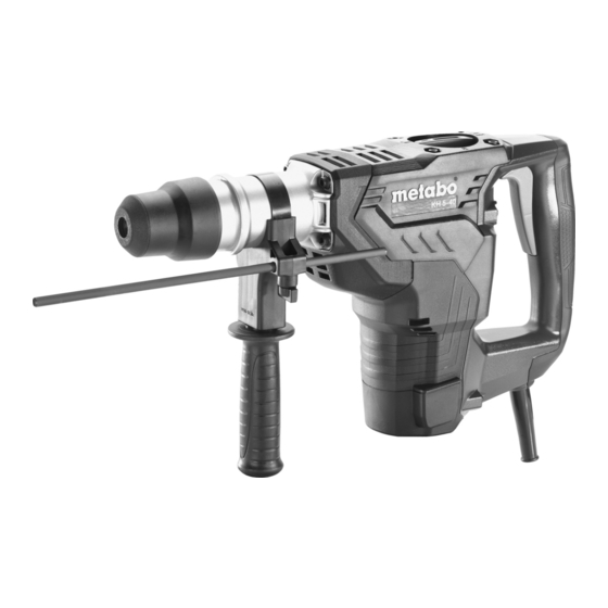 Metabo KH 5-40 Manual Original