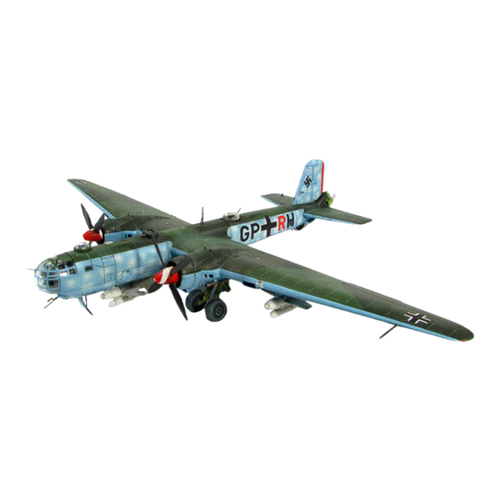 REVELL Heinkel He 177 A-6 Manual Del Usuario