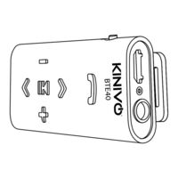 Kinivo BTE40 Manual Del Usuario