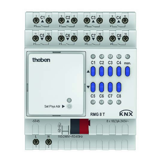 Theben KNX MIX2 Serie Manual De Instrucciones