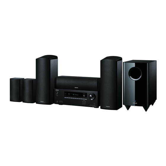 Onkyo HT-S5915 Guía De Configuración Inicial