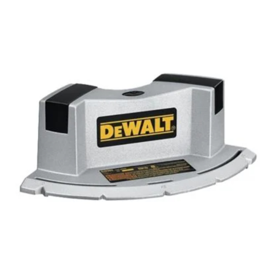 DeWalt DW060 Manual Del Usuario