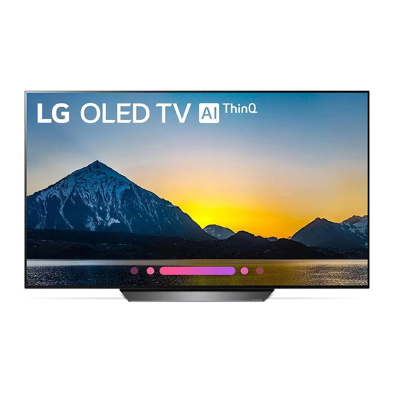 LG OLED65B8PUA Manual De Instrucciones