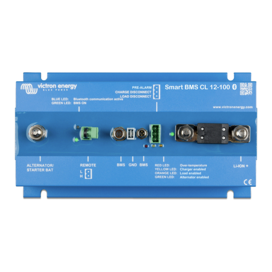 Victron energy Smart BMS CL 12/100 Manual De Instrucciones