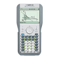 Texas Instruments TI-Nspire CAS Manual Del Usuario