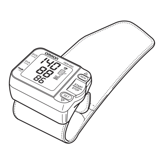 Omron HEM-650 Manual De Instrucciones