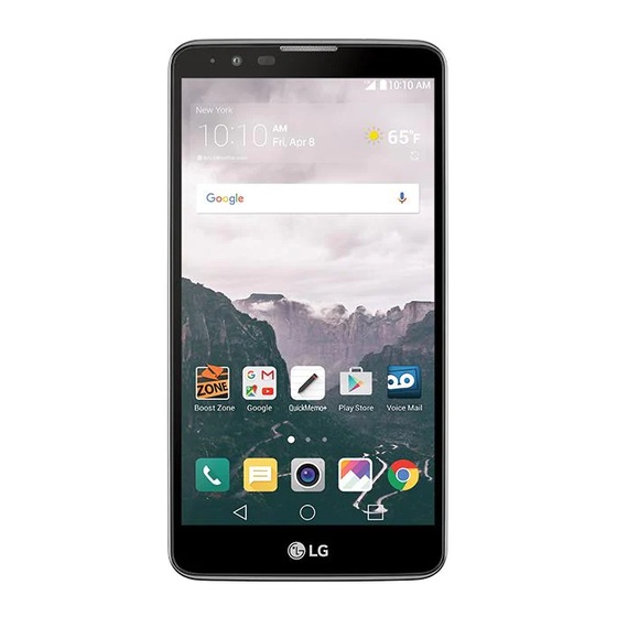 LG Stylo 2 Guia Del Usuario
