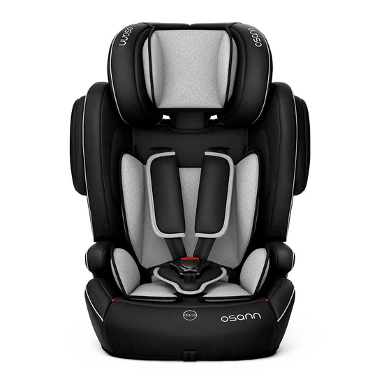 osann FLUX ISOFIX Manual Del Usuario