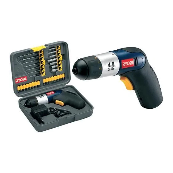 Ryobi CSD-480 Manual Del Usuario