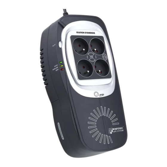 INFOSEC UPS SYSTEM Zenergy Station 2000 Manual Del Usuario